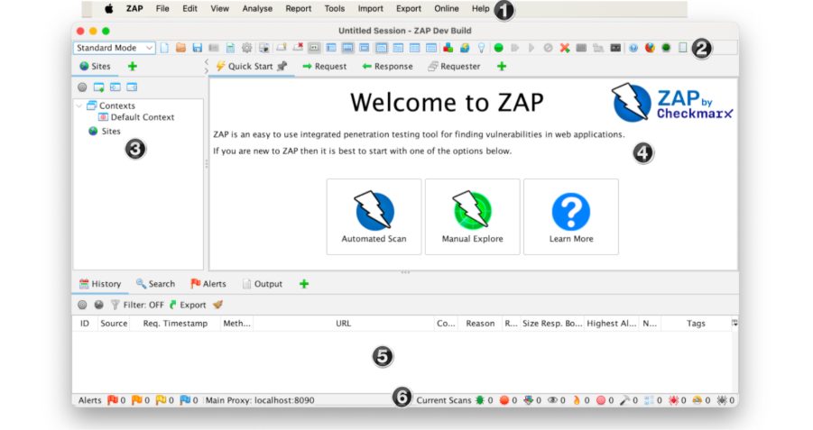 弱點掃描免費工具-OWASP ZAP